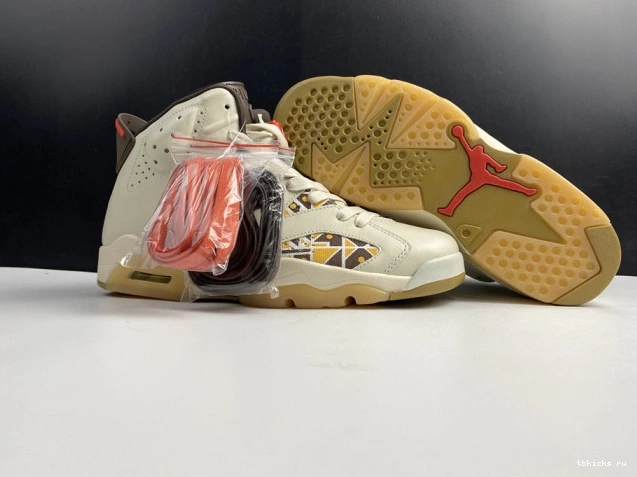 Cheap TB Sail (2020) AIR Retro Jordan Brown 6 CZ4152-100 Quai54 0818